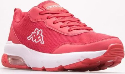 Atlete Kappa KORO me jastëk ajri te sholla, rrjetë që merr frymë, të kuqe