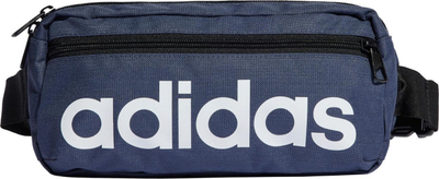 Çantë beli adidas Essentials HR5361, 1.9L, poliester i ricikluar, blu e errët