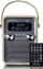 Radio portative Lenco PDR-051, DAB DAB Plus, USB microSD, taupe
