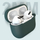 Mbrojtëse Hurtel Case D për AirPods 3, silikoni, me unazë, e zezë