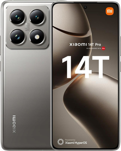 Telefoni Xiaomi 14T Pro 5G Dual SIM, 512GB, 12GB RAM, gri titan