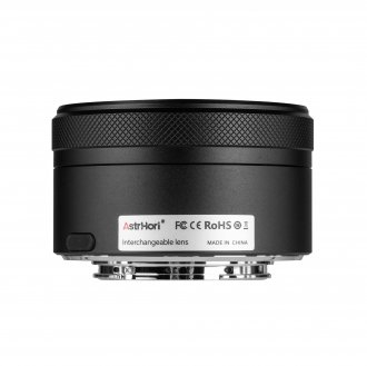 Objektiv AstrHori AF 27mm f/2.8 APS C për Fujifilm X, autofokus, i zi