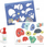 Сет креативни колажи Djeco Little Collages for Toddlers, 4 изработки, над 18 месеци, шарен