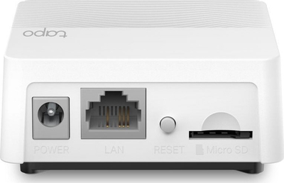 Qendër inteligjente TP-Link Tapo Smart Hub, lidhje multi pajisje, ruajtje lokale microSD, e bardhë