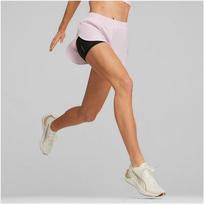 Женски спортски шорц Puma Favorite, 2 во 1, за трчање, светло розев