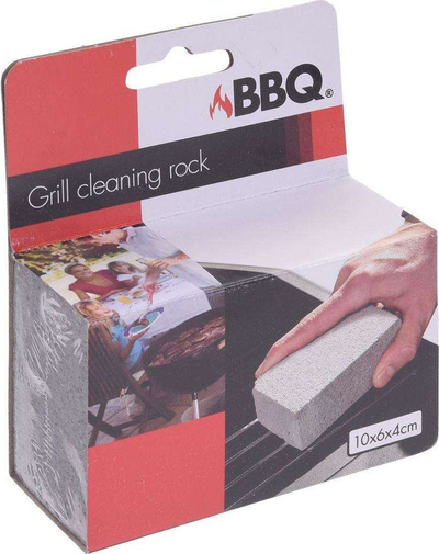 Gur pastrimi BBQ Stone për skarë dhe gril, ngjyrë gri