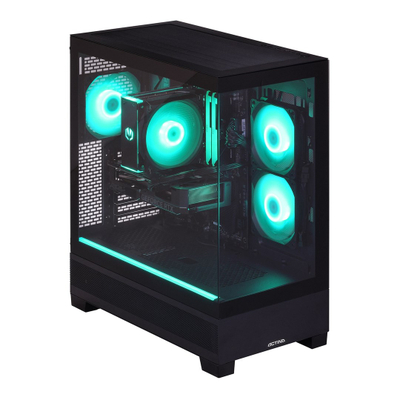Гејминг компјутер Actina Ryzen 5 5600, 16GB RAM, 1TB SSD, Radeon RX 9060 XT, црн