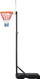 Kosh basketbolli NILS ZDK018, portativ, me lartësi 200-246 cm, i zi