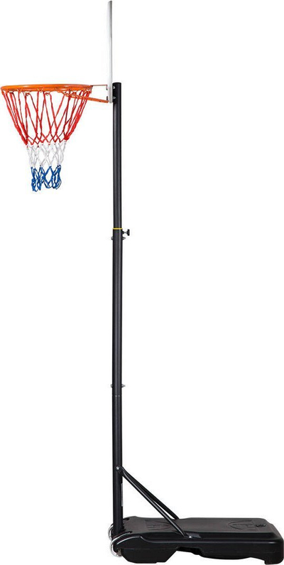 Kosh basketbolli NILS ZDK018, portativ, me lartësi 200-246 cm, i zi