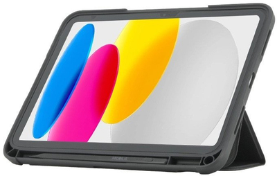 Këllëf tableti Mobilis 062006, 11", flip, i zi transparent