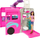 Set lodër Barbie Dream Camper, kamper transformues, me mbi 60 aksesorë, rozë