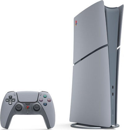 Konzola Sony PlayStation 5 Digital Slim, издание 30 години, 1TB SSD, бела