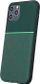 Maskë telefoni TelForceOne Elegance për iPhone 13 Pro 6.1", TPU, PC, lëkurë eko, jeshile forest