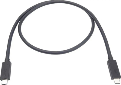 Kabllo USB PremiumCord ku4cx05bk, USB4 USB C në USB C, 0.5 m, e zezë