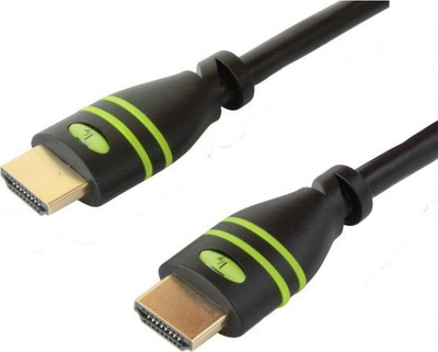 Kabllo HDMI Techly 304482, 3m, 4K, e zezë