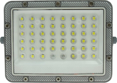 Reflektor solar LED me sensor, 50W, dritë e ftohtë