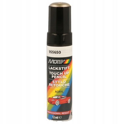 Bojë për makina MOTIP 955650 CST2957, argjendtë metalike, 12ml, me aplikues si stilolaps