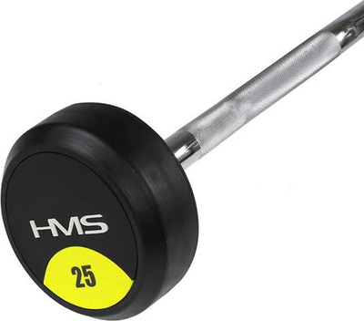 Shufër fikse curling HMS GSL25, 25 kg, e veshur me gomë