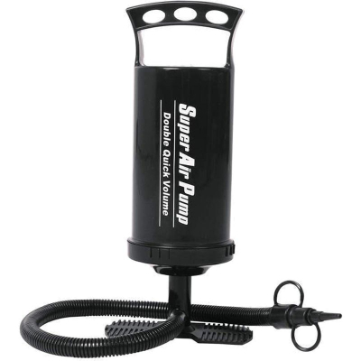 Pompe me dorë Jilong Super Air Pump 14, me 3 gryka, e zezë