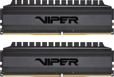 Memorie RAM Patriot Viper 4 BLACKOUT, DDR4, 16 GB, 3600MHz, CL18 (PVB416G360C8K)