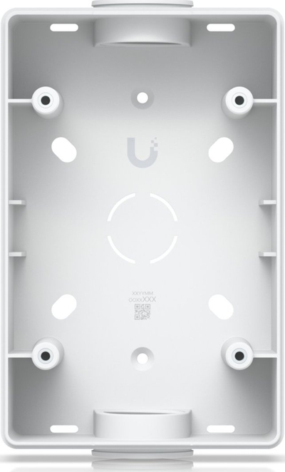 Kuti montimi Ubiquiti Junction Box për UniFi Access, për lexues dhe interkom, e bardhë