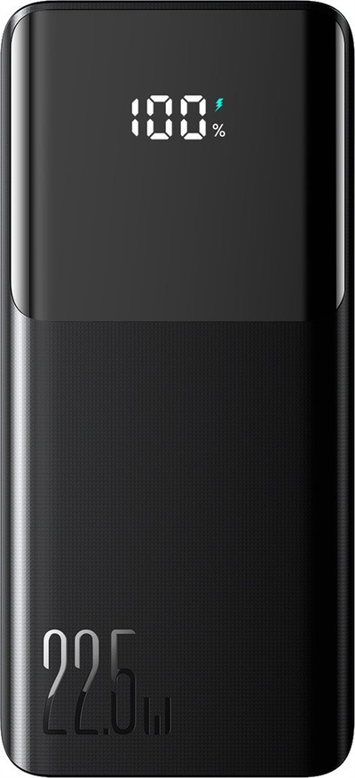 Надворешна батерија Joyroom JR-PBF19, 10000mAh, 22.5W, 2 интегрирани кабли, црна