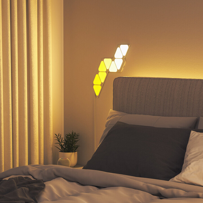 Set ndriçimi Nanoleaf Shapes Triangles Mini Starter Kit 9 Pack