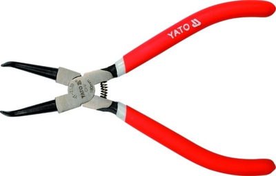Kapëse seger të brendshme të përkulura Yato YT-2139, 180mm, doreza plastike, e kuqe