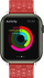 Rrip dore Hurtel Watch Strap Y për Apple Watch 41 40 38mm, TPU, i kuq