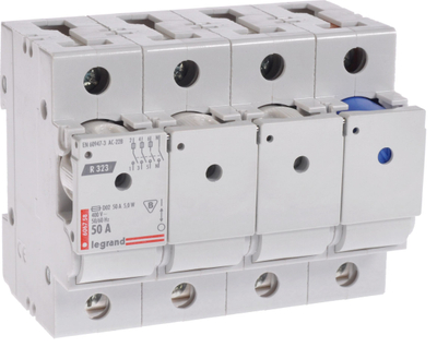 Shkëputës sigurie Legrand R 323 606758, 50A, 4P, i bardhë