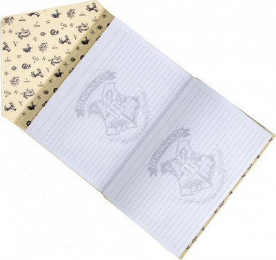Bllok shënimesh Harry Potter Envelope, dizajn letër pranimi Hogwarts, krem