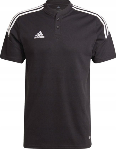 Bluzë polo sportive adidas Condivo 22 Jr H44105, për fëmijë, mëngë të shkurtra, e zezë
