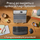 Maus wireless Logitech ERGO M575S, me trackball, i rehatshem, ngjyre grafit