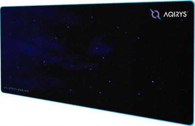 Mousepad gaming AQIRYS Parsec XL, 900x400mm, tekstil, i zi