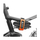 Rrip për kornizë biçiklete Granite ROCKBAND, 45cm, me mbyllje hook and loop, portokalli