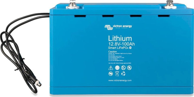 Bateri litium Victron Smart LiFePO4 12.8V, 100Ah, blu