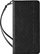 Kllëf libër Magnet Strap për Samsung Galaxy S23 Plus, me xhepa kartash, me lanyard, i zi