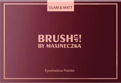 Paletë hijesh Maxineczka Brush Up, 14 boja, mat dhe me shkëlqim, shumëngjyrëshe