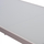 Tavolinë metalike + xham 150×90×75 cm,"HM5767.03", bardhë