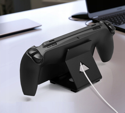 Силиконско куќиште JYS P5183 за Sony PlayStation Portal, заштитно, црно