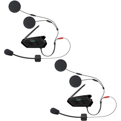 Set interkomësh Sena SPIDER RT1 Bluetooth 5.2, 8000m, i zi/hir