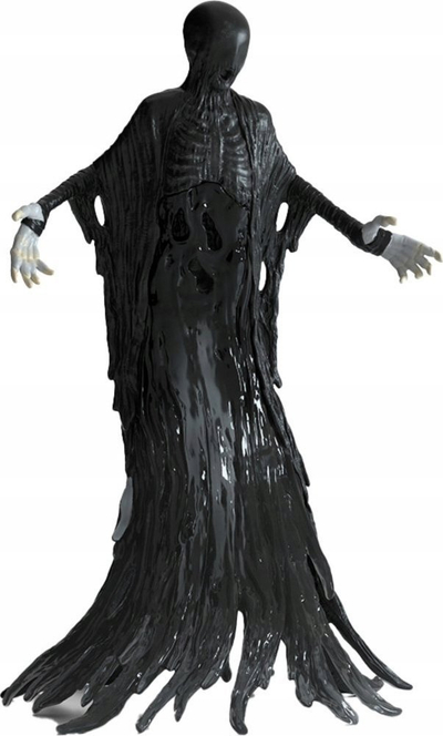 Figurinë Schleich Dementor Harry Potter, plastike, për koleksionistë, e zezë