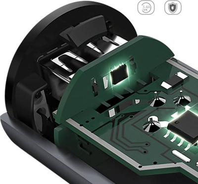 Karikues për makinë Dudao R5, 2x USB-A 3.1 A (55632-uniw)