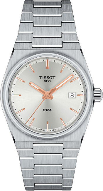 Orë për femra Tissot PRX 35MM Quartz Lady T137.210.11.031.00, e argjendtë