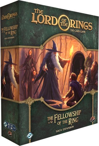 Lojë me letra Fantasy Flight Games Lord of the Rings The Card Game, zgjerim The Fellowship of the Ring, për 1 4 lojtarë, shumëngjyrëshe