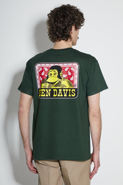 Bluzë Ben Davis Paisley Logo, 2XL, jeshile