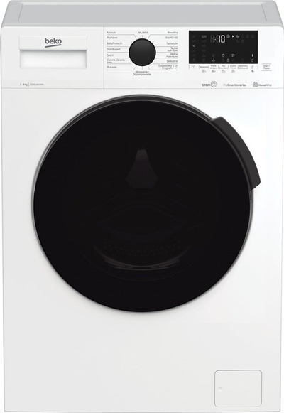 Lavatriçe Beko WUE6624XBWS, 6kg, 1200rpm, bardh e zi