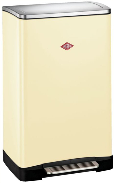 Kosh plehrash Wesco Big Double Boy, 36L, inox, bezhë