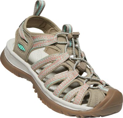 Sandale për gra Keen Whisper W 1022810, sportive, me mbyllje elastike, bezhë