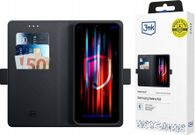 Këllëf portofol 3MK për Samsung Galaxy A16, me magnet, i zi